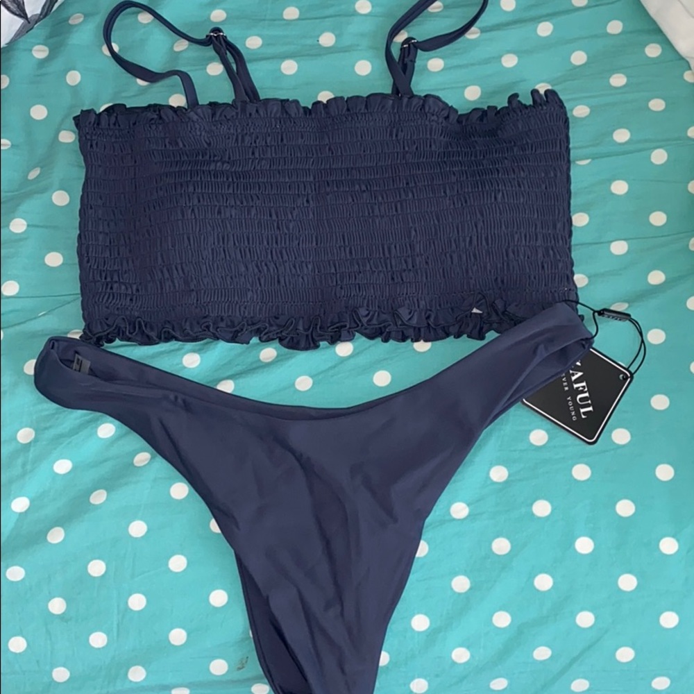 Zaful Bandeau Bikini